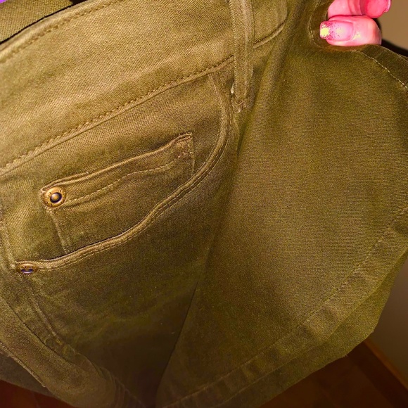 🔴💚 EUC NYDJ Alina Skinny Ankle Pants in "Loden" green - Size 4 - Picture 14 of 14